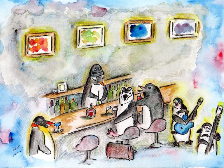 Home penguin bar shibuya